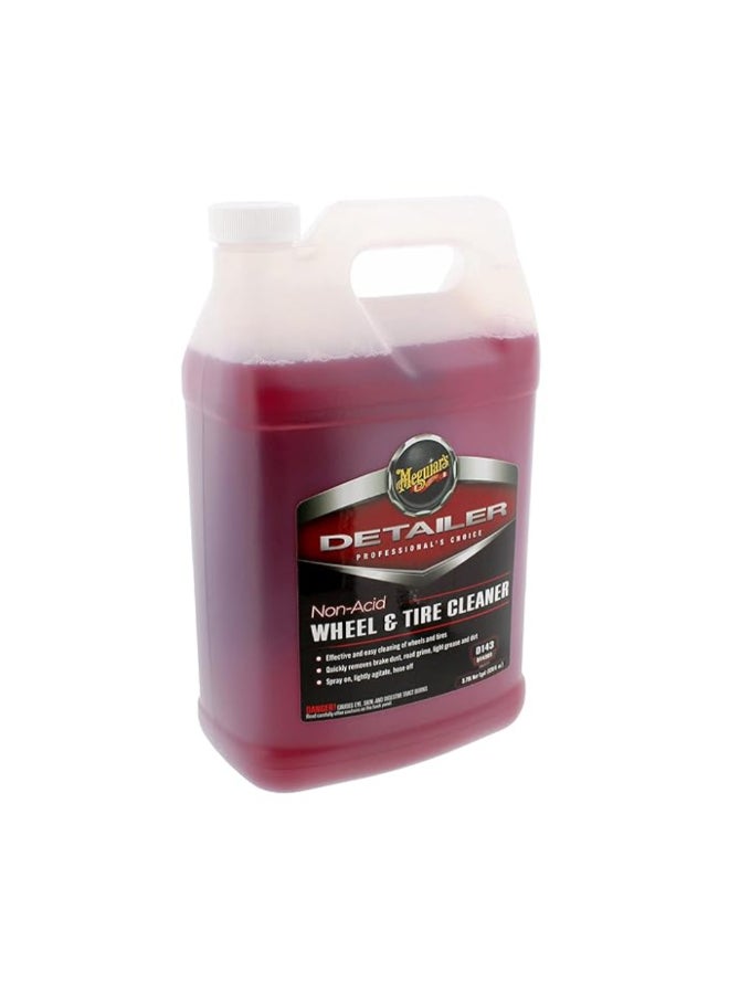 Meguiar's Quick Cleaning Easy To Use Non-Acid Wheel and Tire Cleaner Burgundy 3.79 Liter D14301 - Image 2